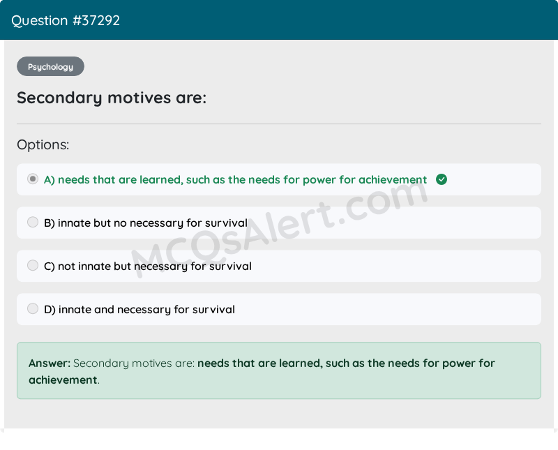 Question Screenshot