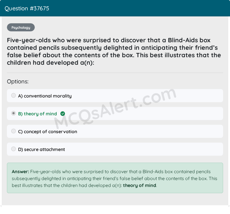 Question Screenshot