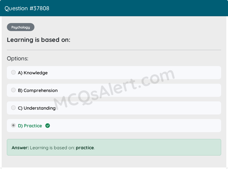 Question Screenshot