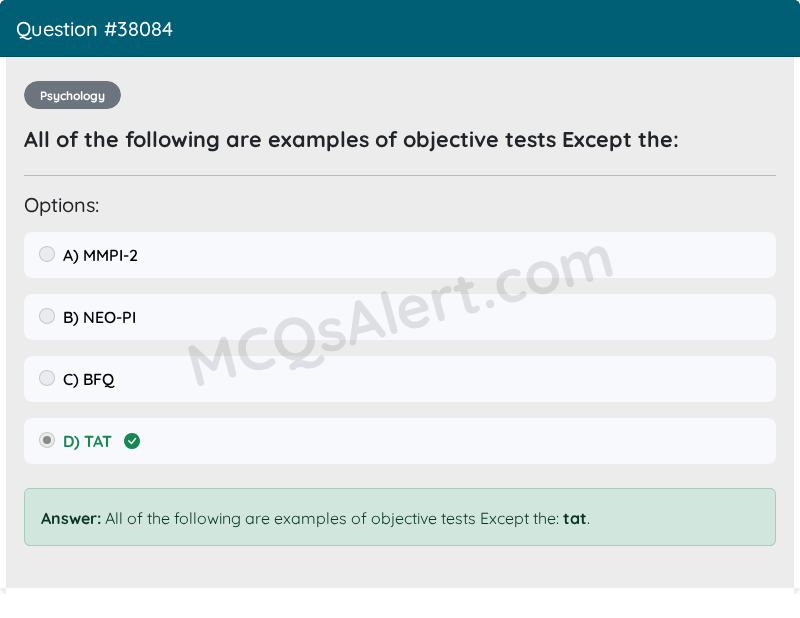 Question Screenshot