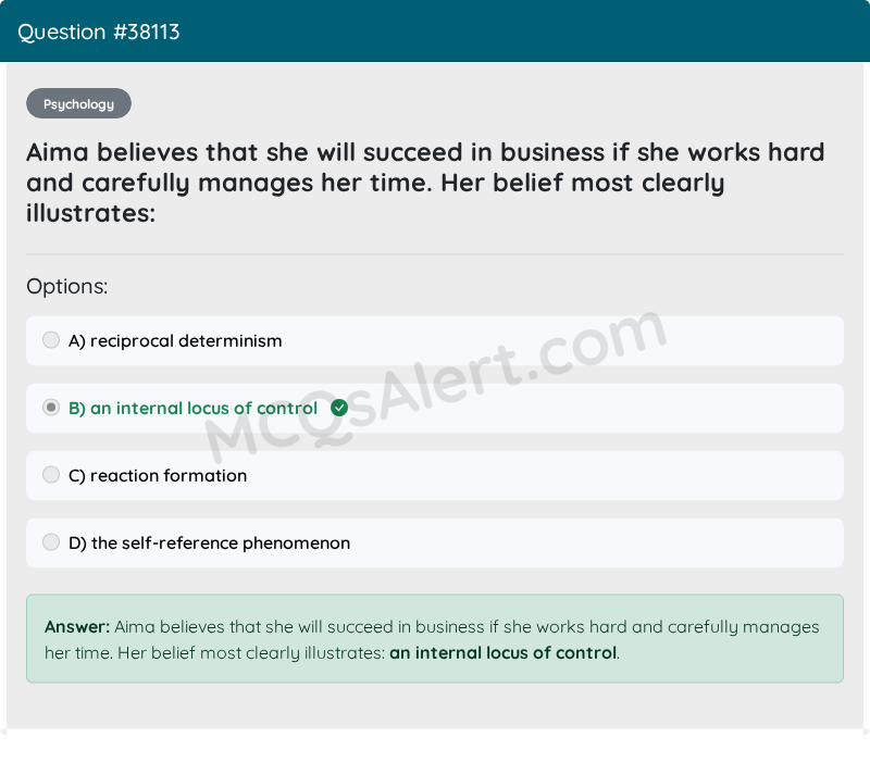 Question Screenshot