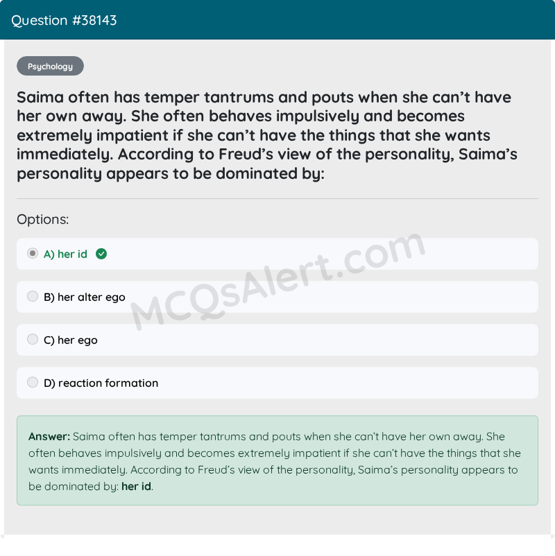 Question Screenshot