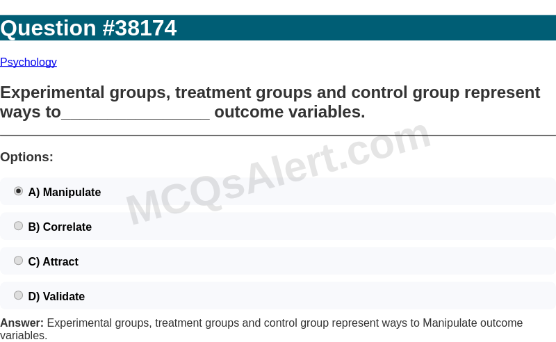 Question Screenshot