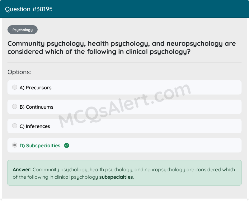 Question Screenshot