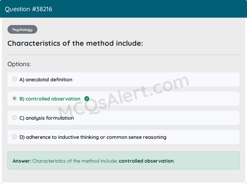 Question Screenshot