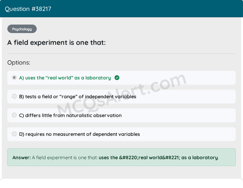 Question Screenshot