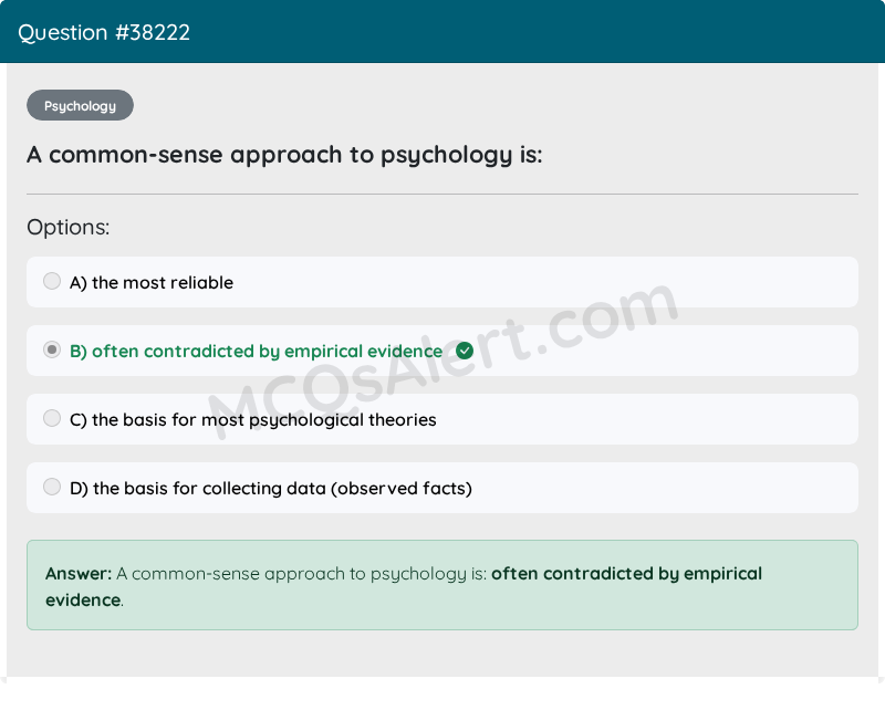 Question Screenshot