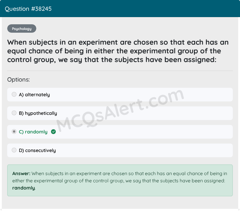 Question Screenshot