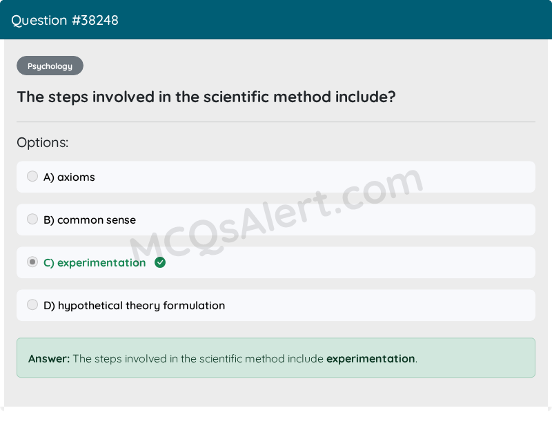 Question Screenshot