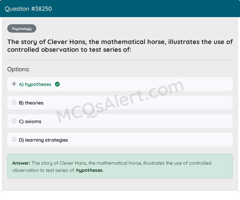 Question Screenshot