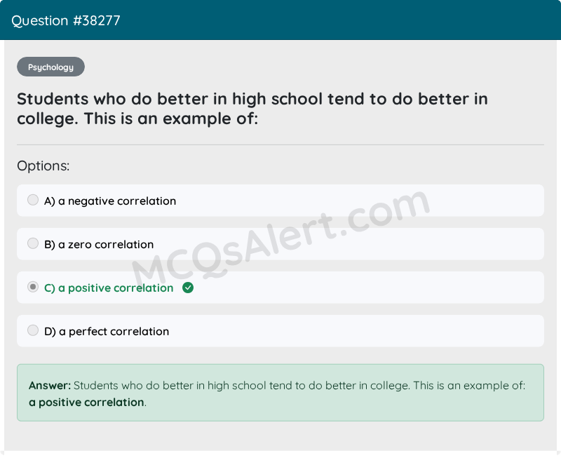 Question Screenshot