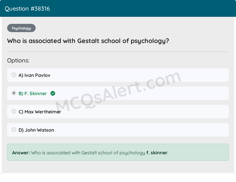 Question Screenshot