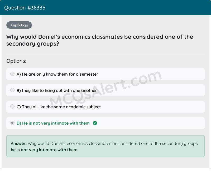 Question Screenshot