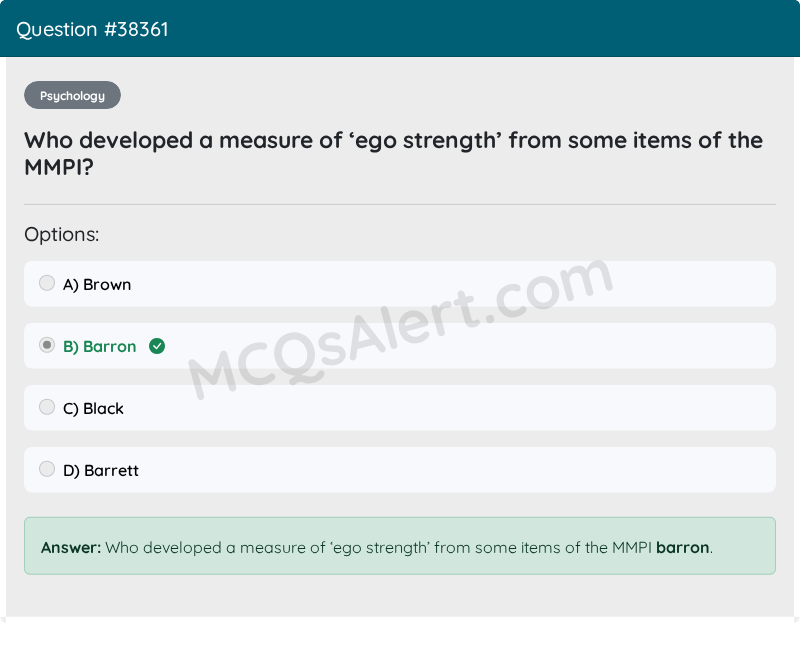 Question Screenshot