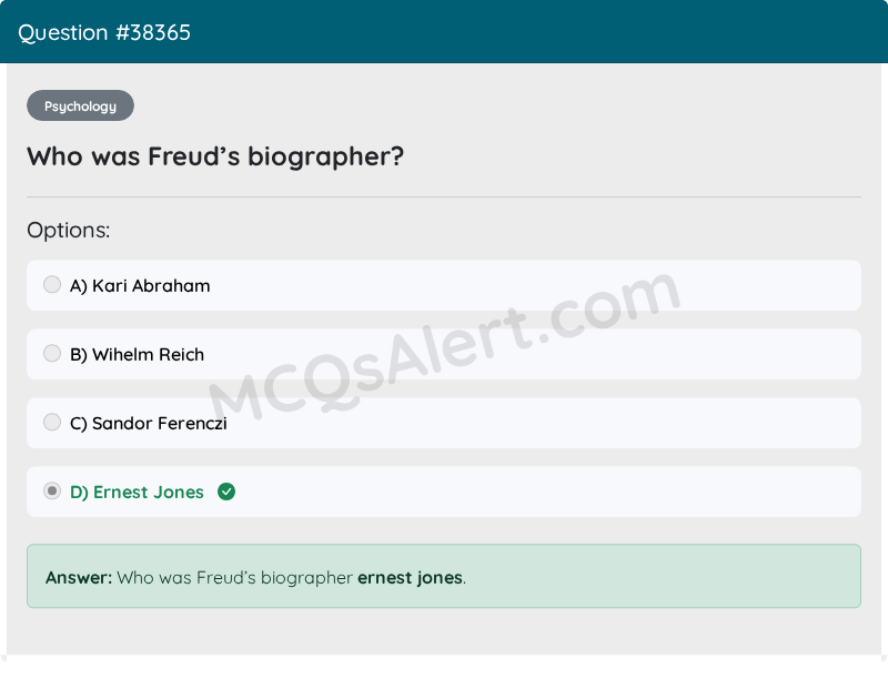 Question Screenshot
