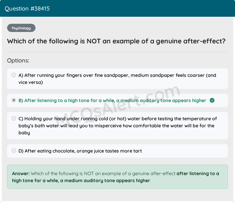 Question Screenshot