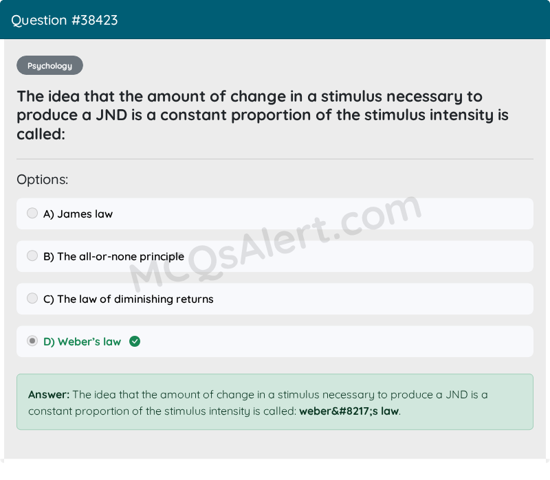 Question Screenshot