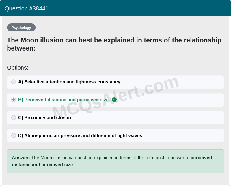 Question Screenshot