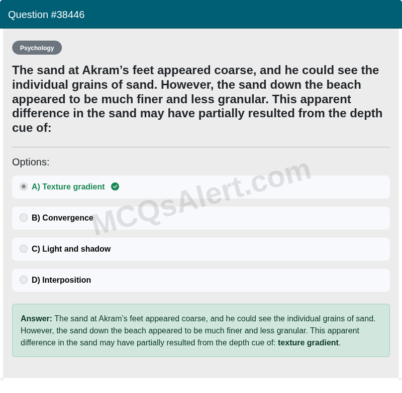 Question Screenshot