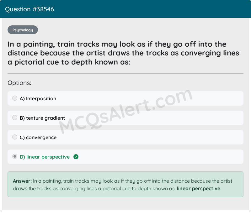 Question Screenshot