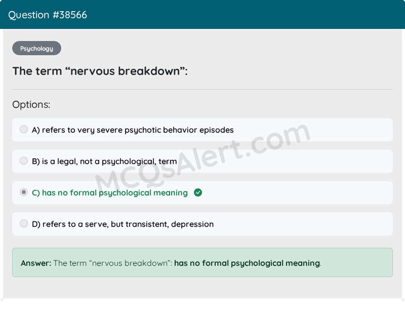 Question Screenshot