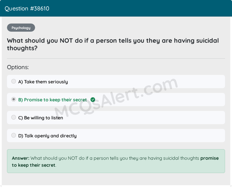 Question Screenshot