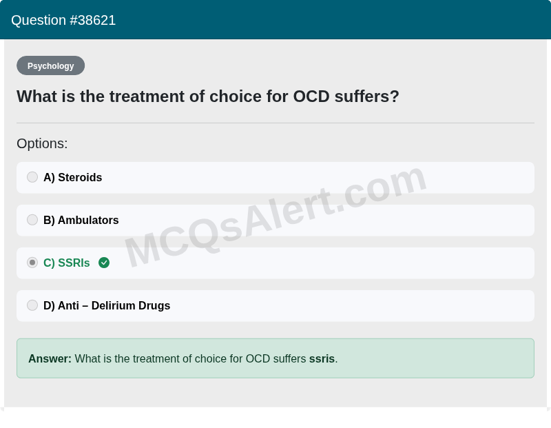Question Screenshot