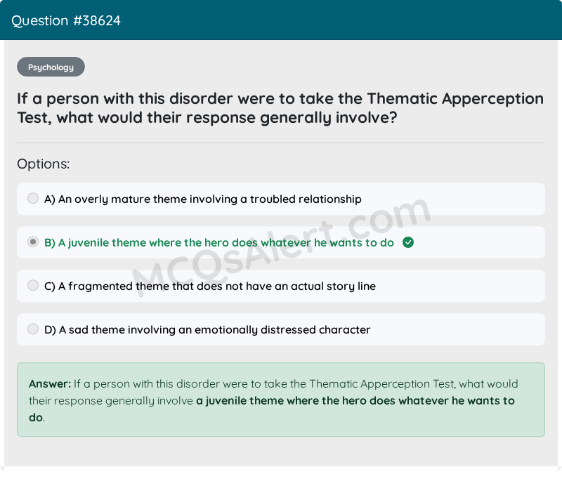 Question Screenshot
