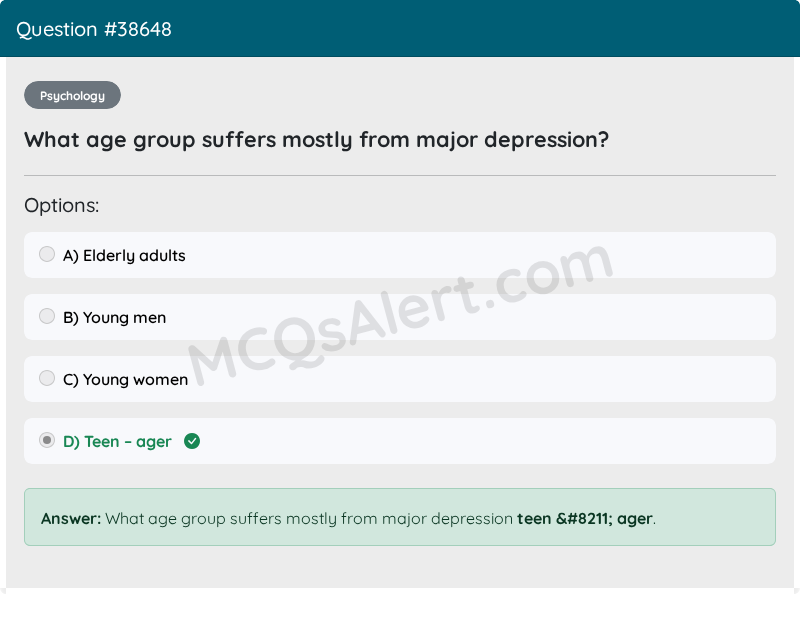 Question Screenshot