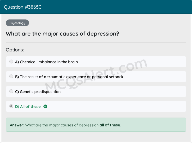 Question Screenshot