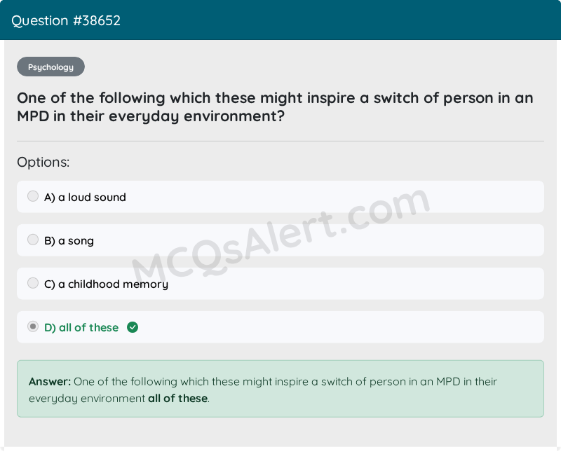 Question Screenshot