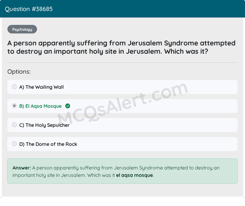 Question Screenshot