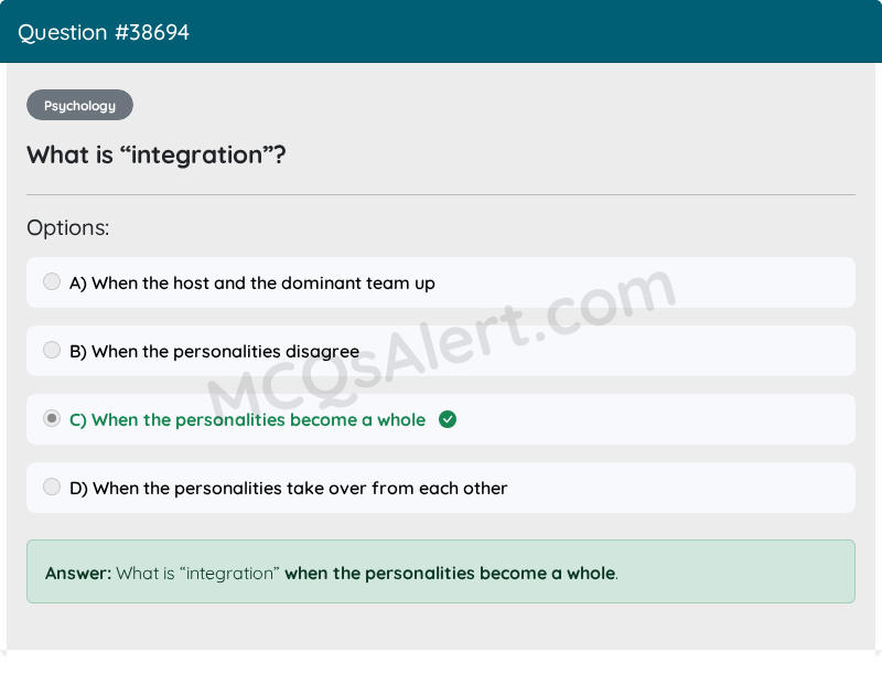 Question Screenshot