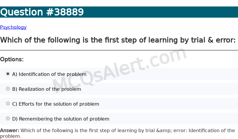 Question Screenshot