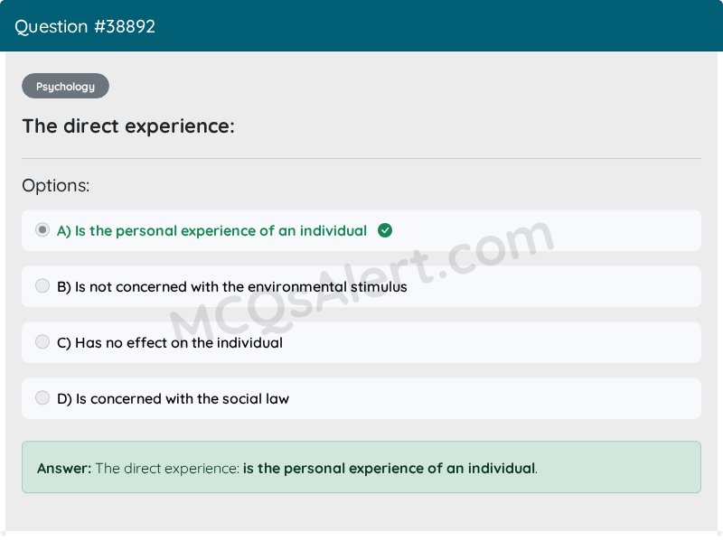 Question Screenshot
