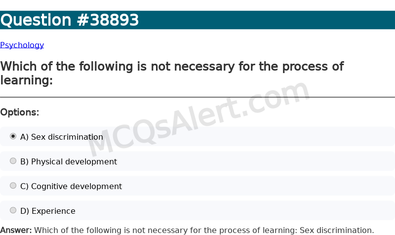 Question Screenshot