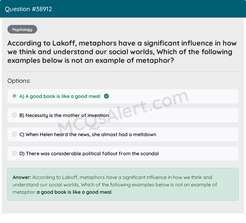 Question Screenshot