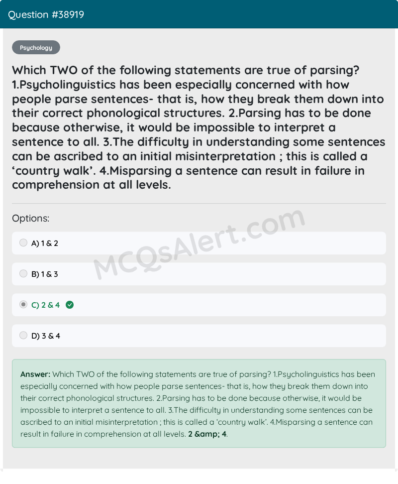 Question Screenshot