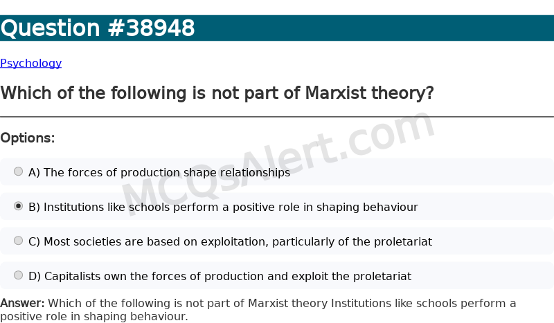 Question Screenshot
