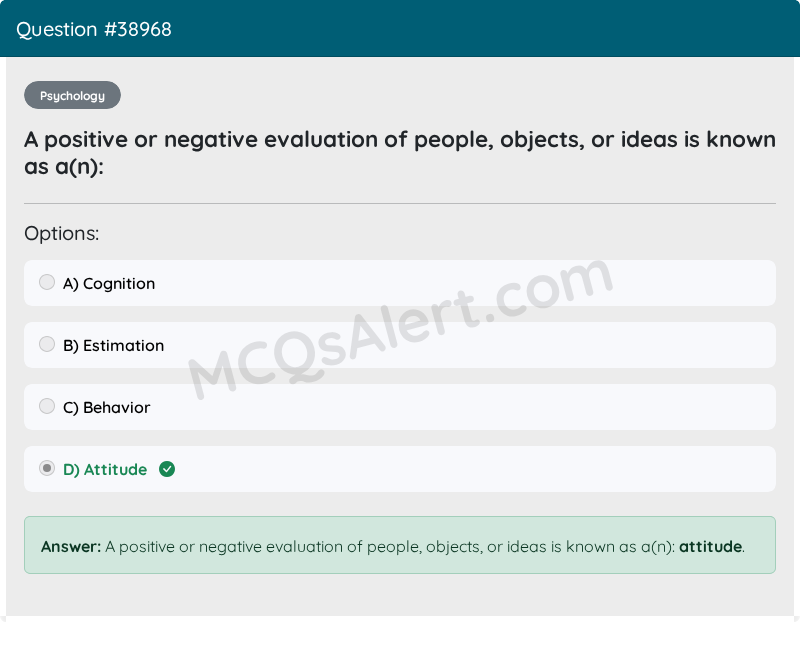 Question Screenshot