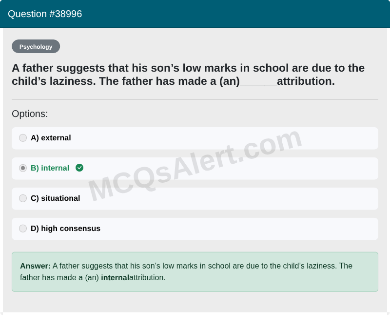 Question Screenshot
