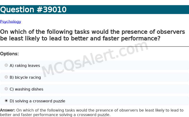 Question Screenshot