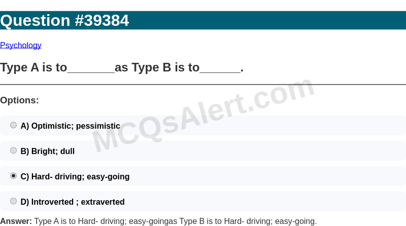 Question Screenshot