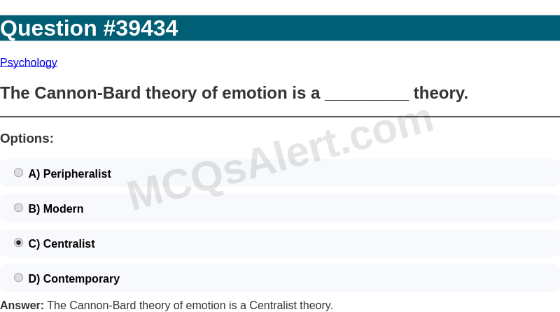 Question Screenshot