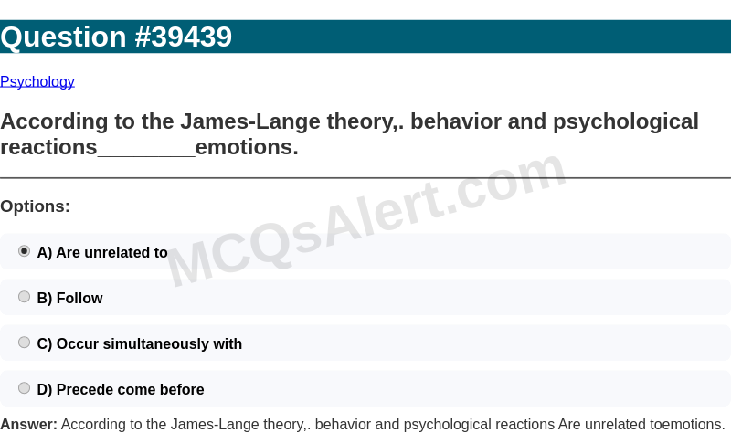 Question Screenshot