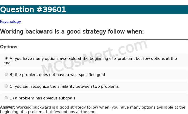 Question Screenshot