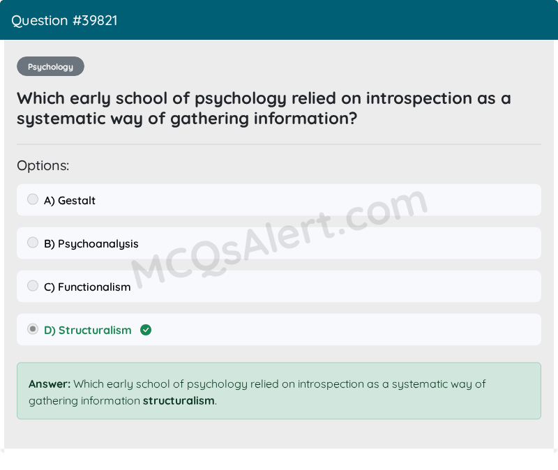 Question Screenshot