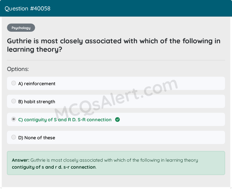 Question Screenshot