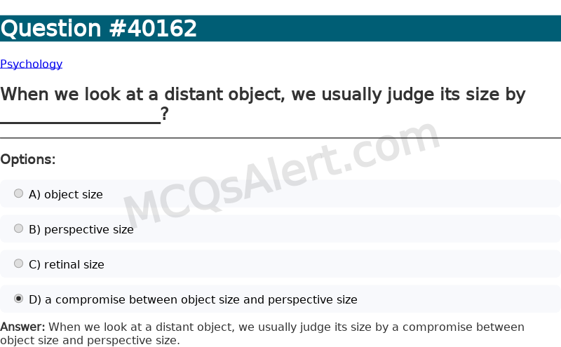 Question Screenshot