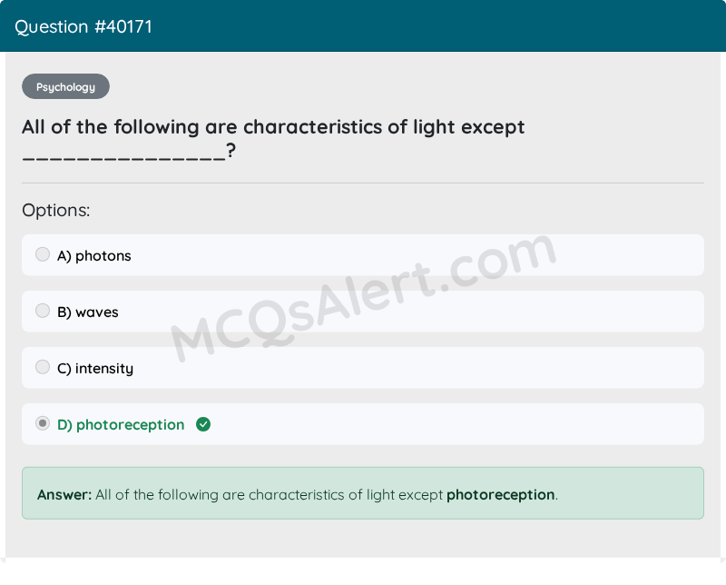 Question Screenshot